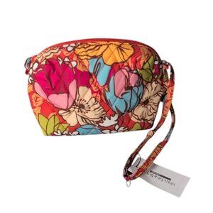 Vera Bradley Quilted Nylon Camera Bag Crossbody Purse - Midday Garden - NWT